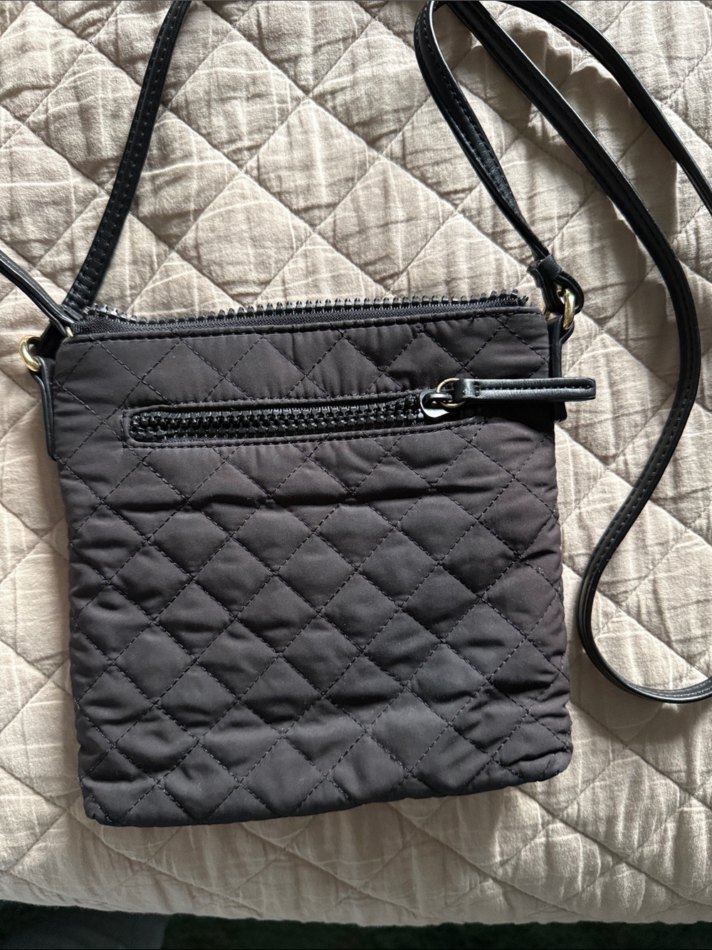 Tommy Hilfiger Quilted Crossbody Bag in Black - Picture 2 of 3